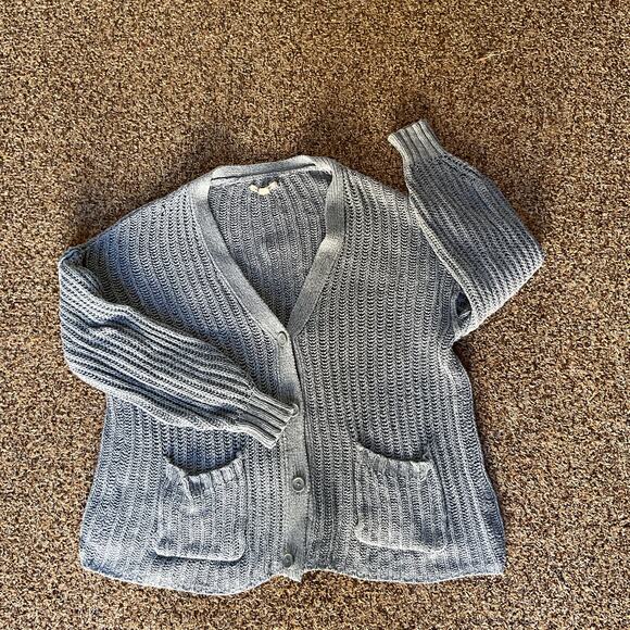 American Eagle Chunky Knit Button Front Cardigan Sweater | Women’s S - Picture 4 of 6